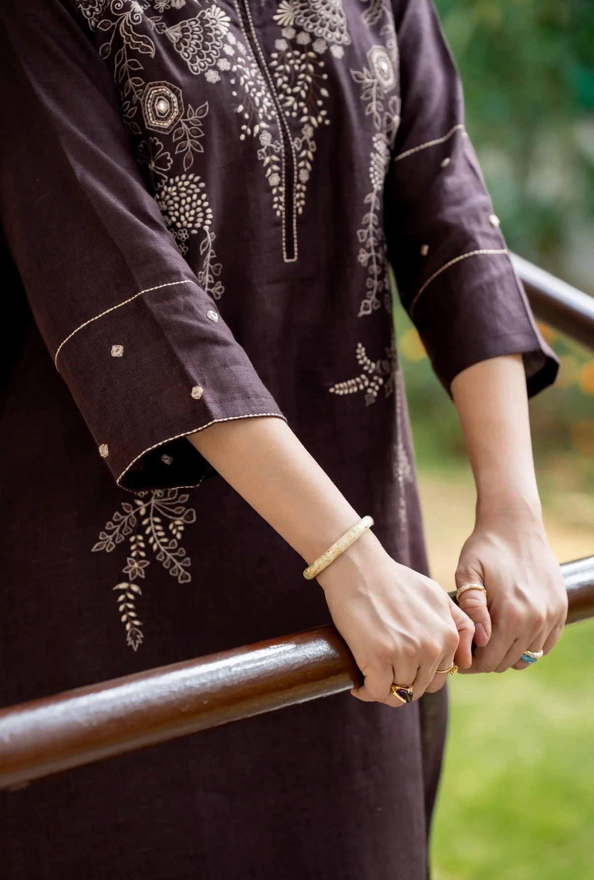 Cafe Brown Linen Set - Image 5