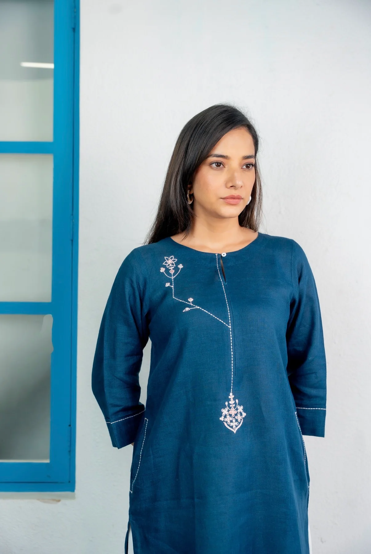 CORNFLOWER BLUE-WHITE PAIR - Image 6