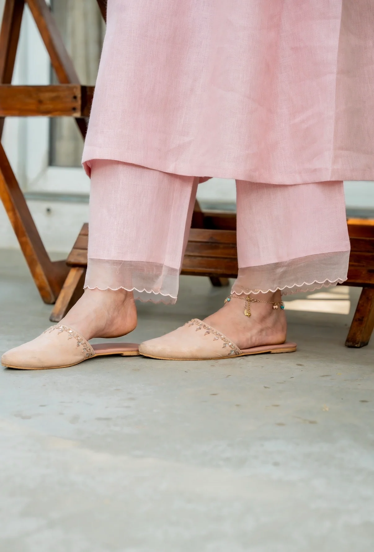 Love Pink Linen Pair - Image 5