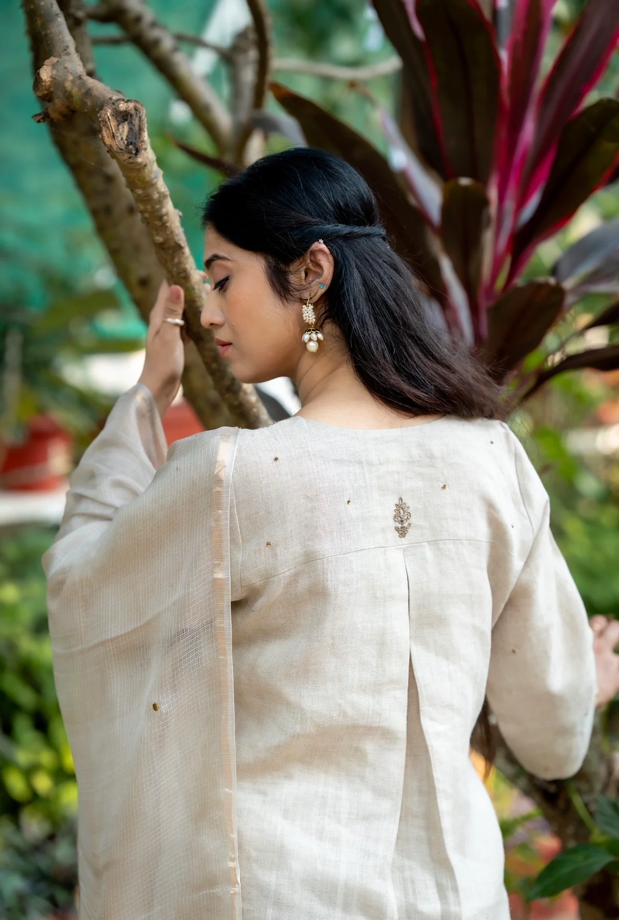 Oat Natural Linen Set - Image 4