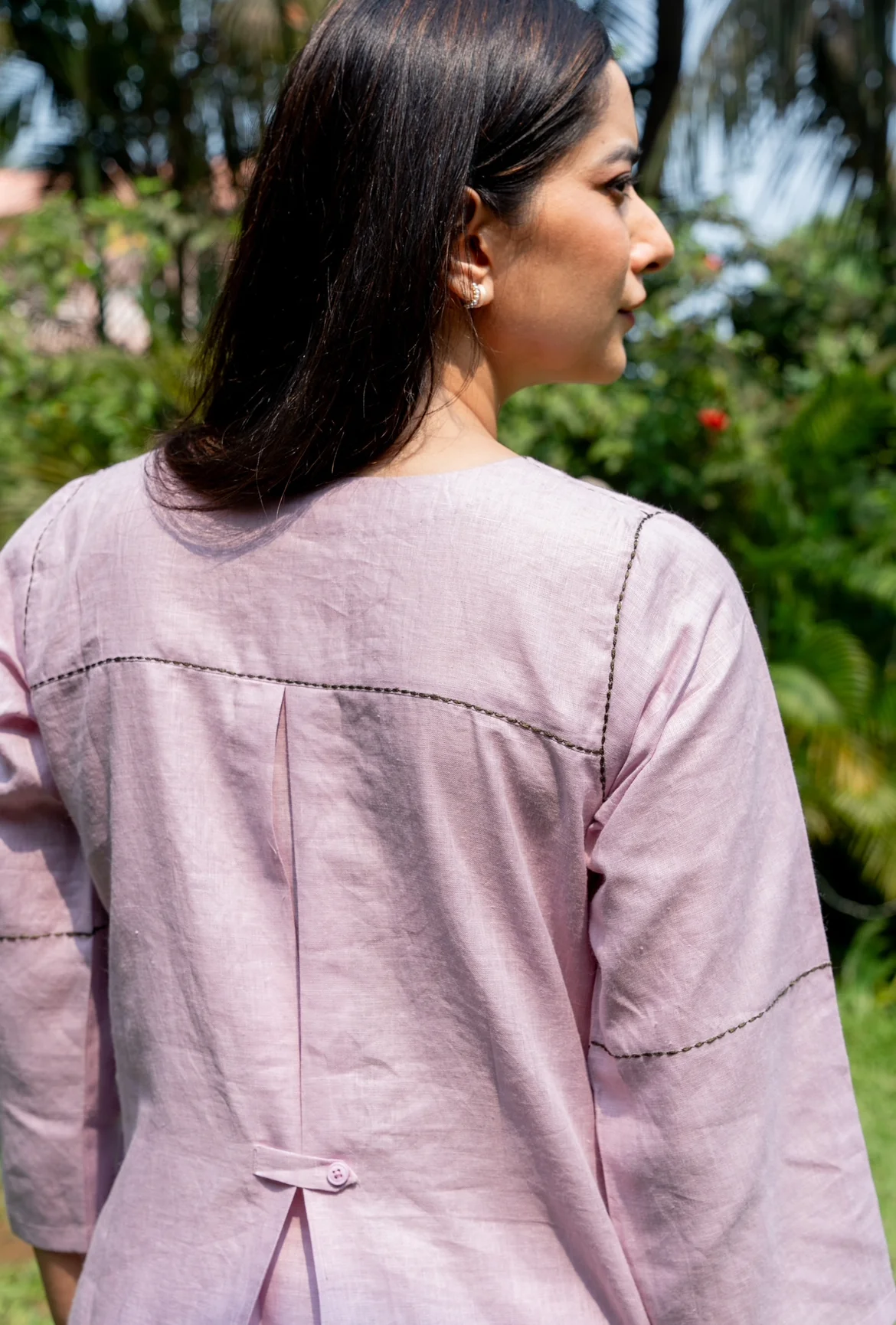 OPERA MAUVE LINEN PAIR - Image 3