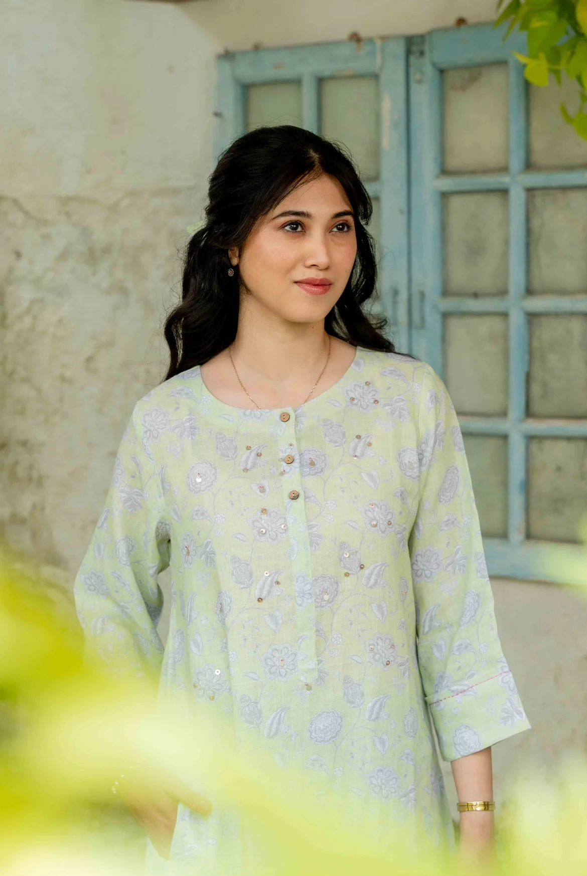 SEAFORM GREEN LINEN PAIR - Image 4