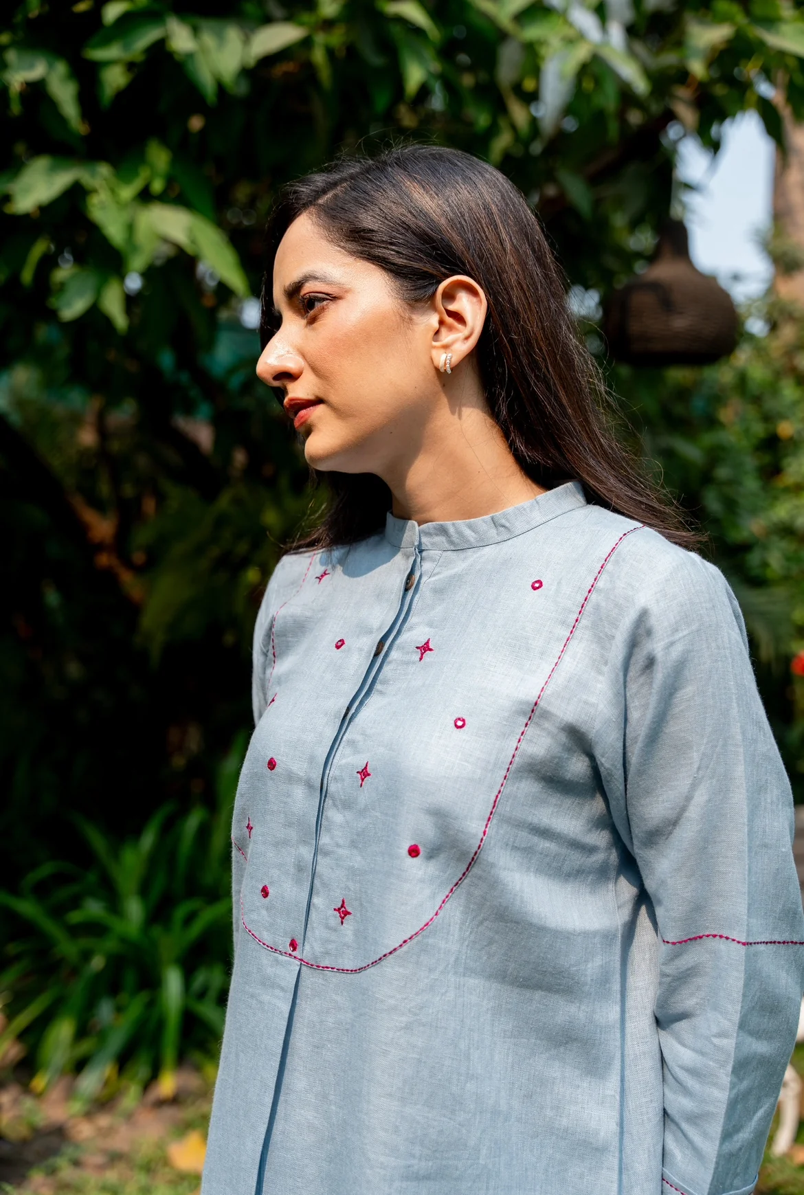 STONE BLUE LINEN PAIR - Image 6