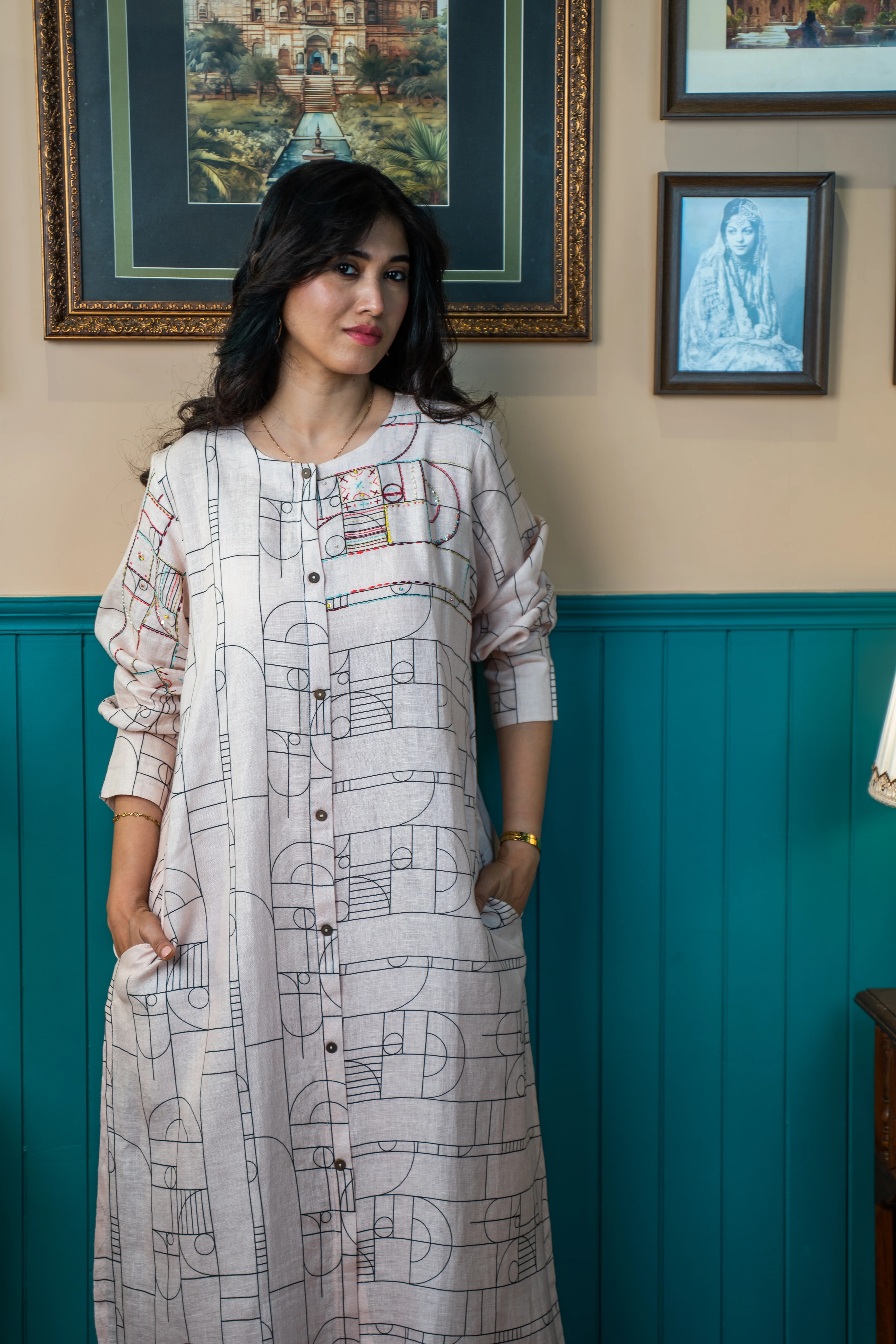 STRIPE TRIBE LINEN PAIR - Image 10