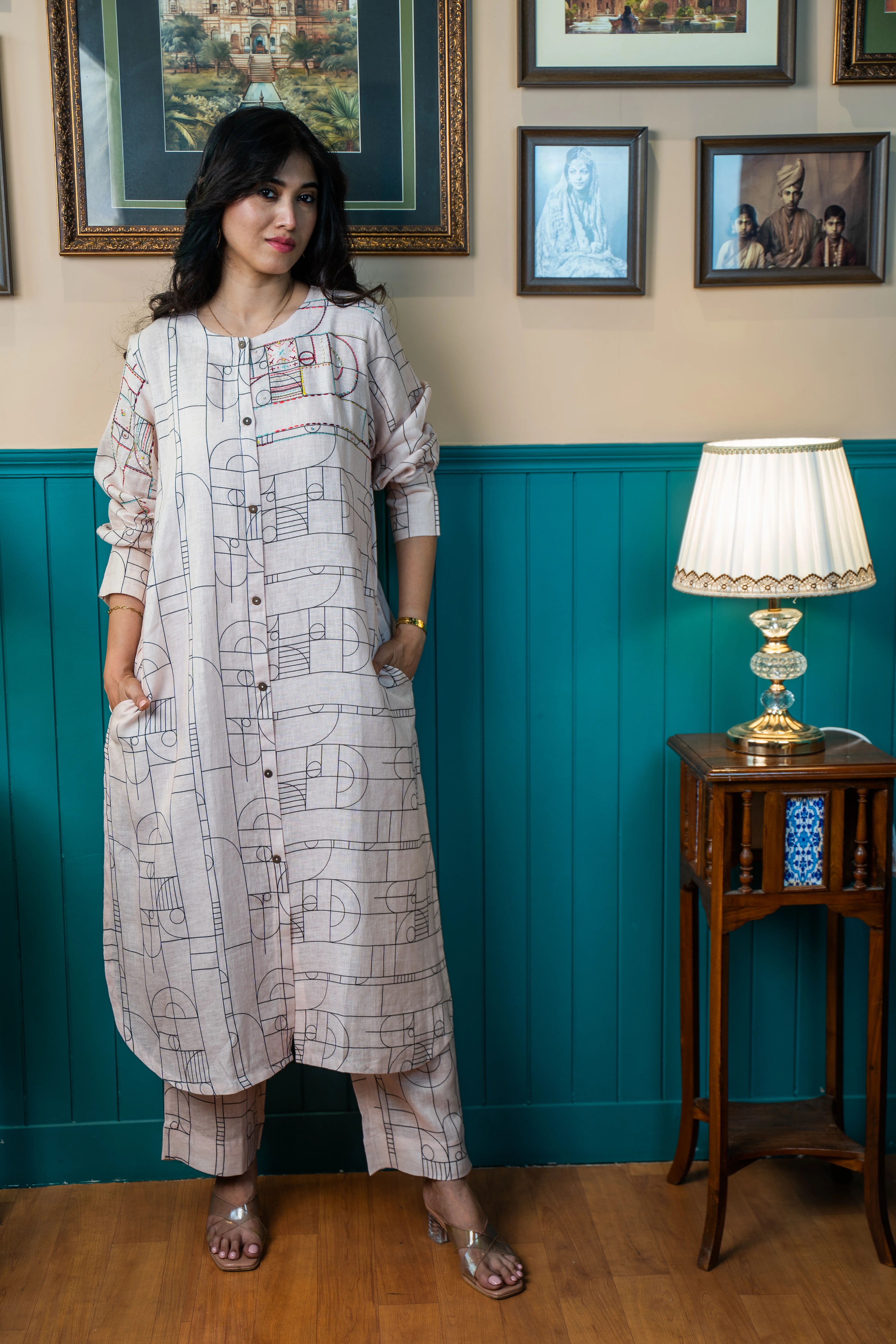 STRIPE TRIBE LINEN PAIR - Image 4