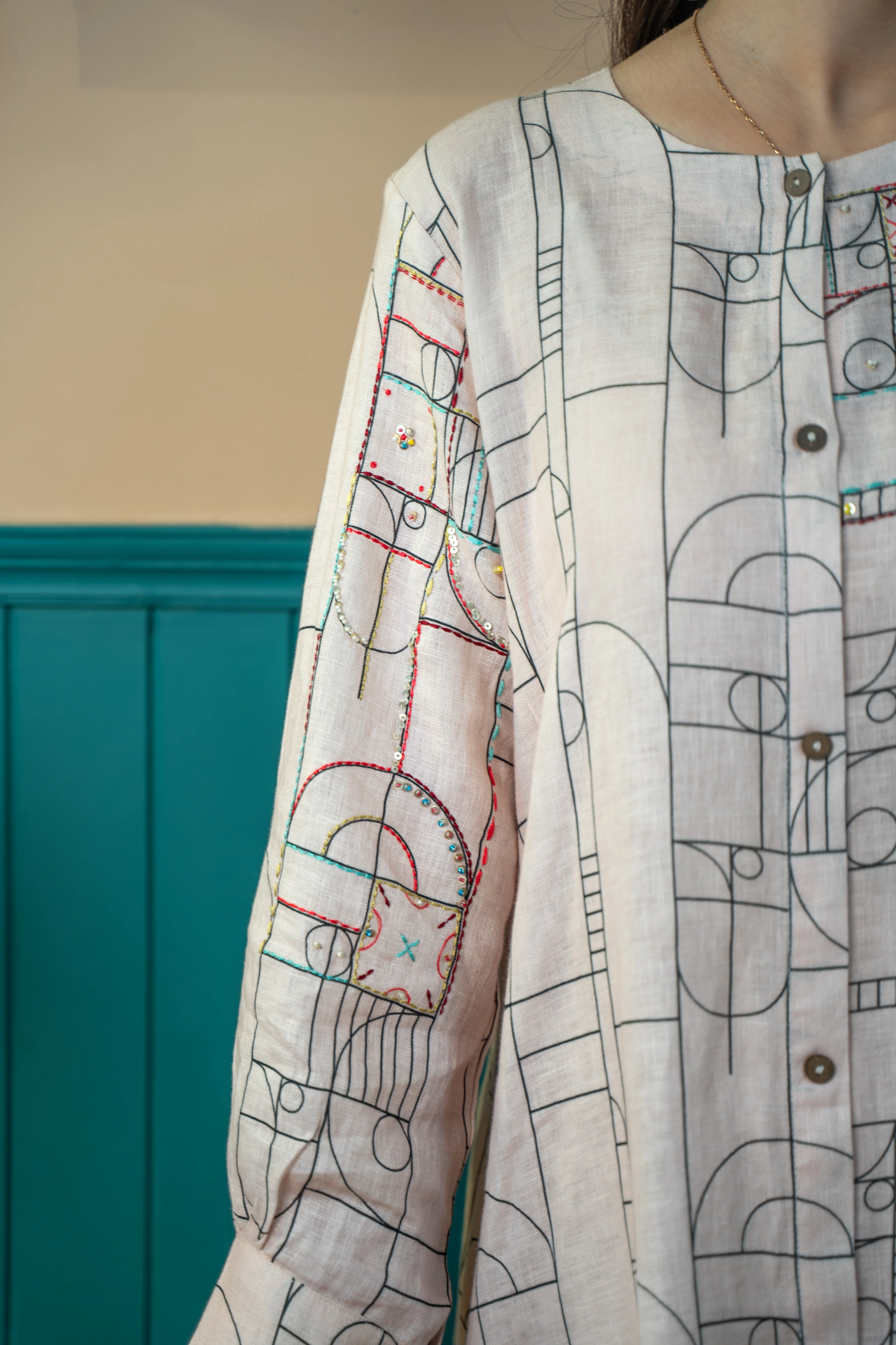 STRIPE TRIBE LINEN PAIR - Image 6