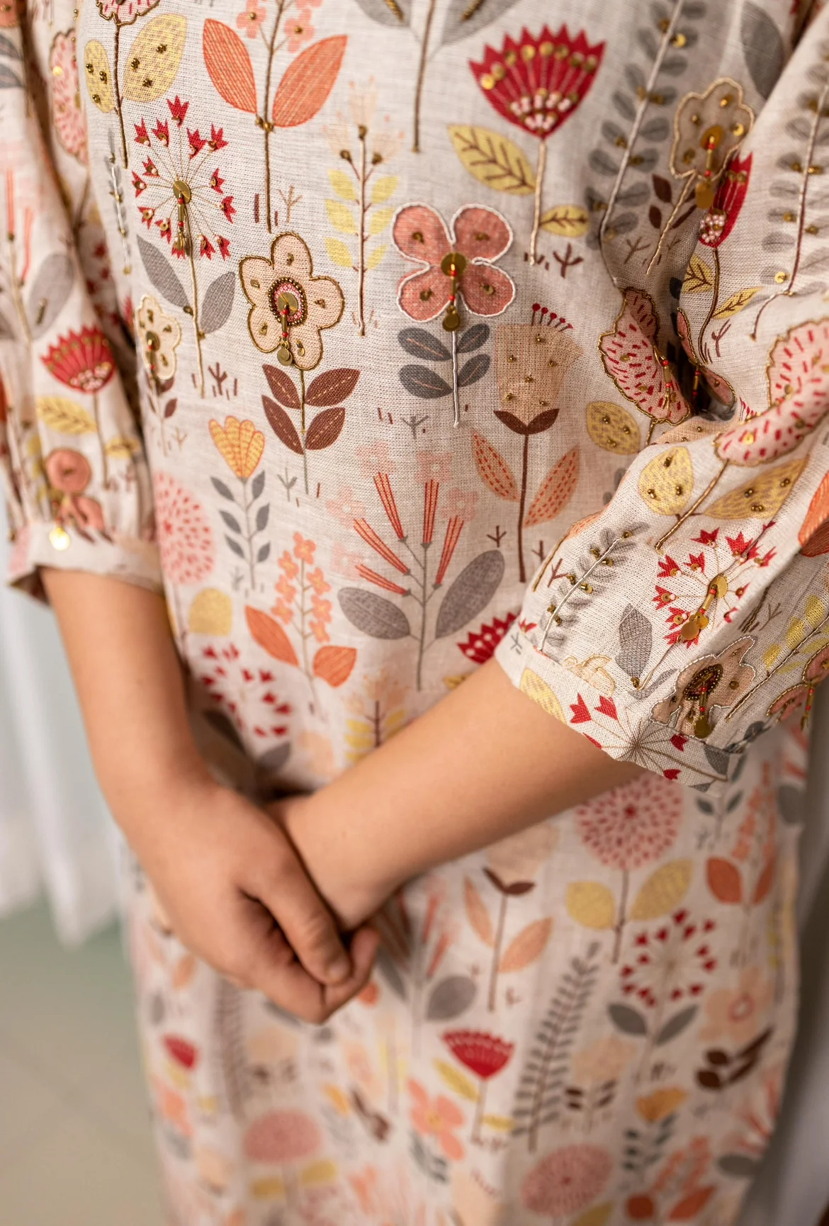 TULIP FLORAL LINEN SET - Image 3