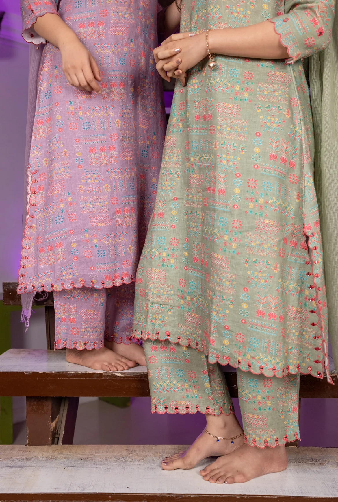 VIOLET MIRROR LINEN SET - Image 6